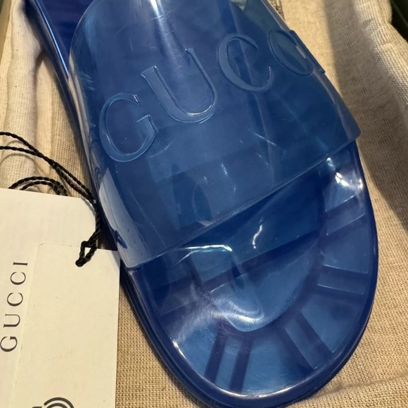 Gucci Transparent Sandals - Picture 2 of 7